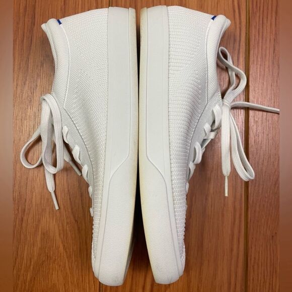 Rothys Womens White Knit Lace-Up Sneakers Size 8 - Picture 8 of 11